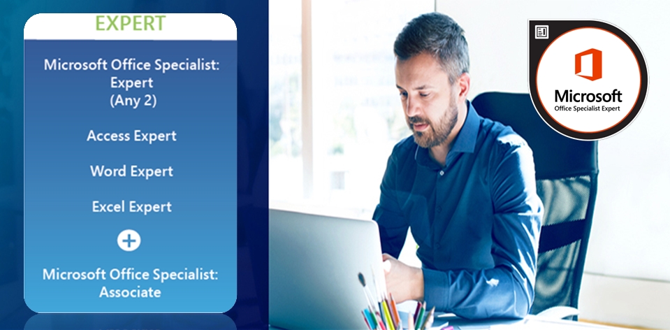 شهادة اخصائي ميكروسوفت أوفيس الخبير MOS